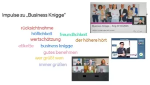 Mehr über den Artikel erfahren Wertschätzend begrüßen | Nachbericht „XING Inspire | Business Knigge“ am 07.03.2023